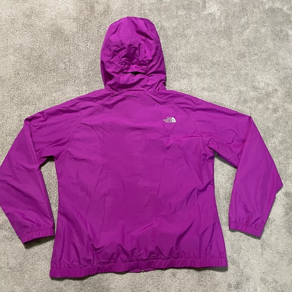 The Northface Jacket Womens XL Hyvent Lightweight Pink Magenta Breathable - Picture 11 of 16